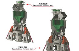 立式磨粉机平面结构图